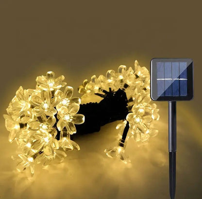 Guirnalda LED en Forma de Flor de Cerezo