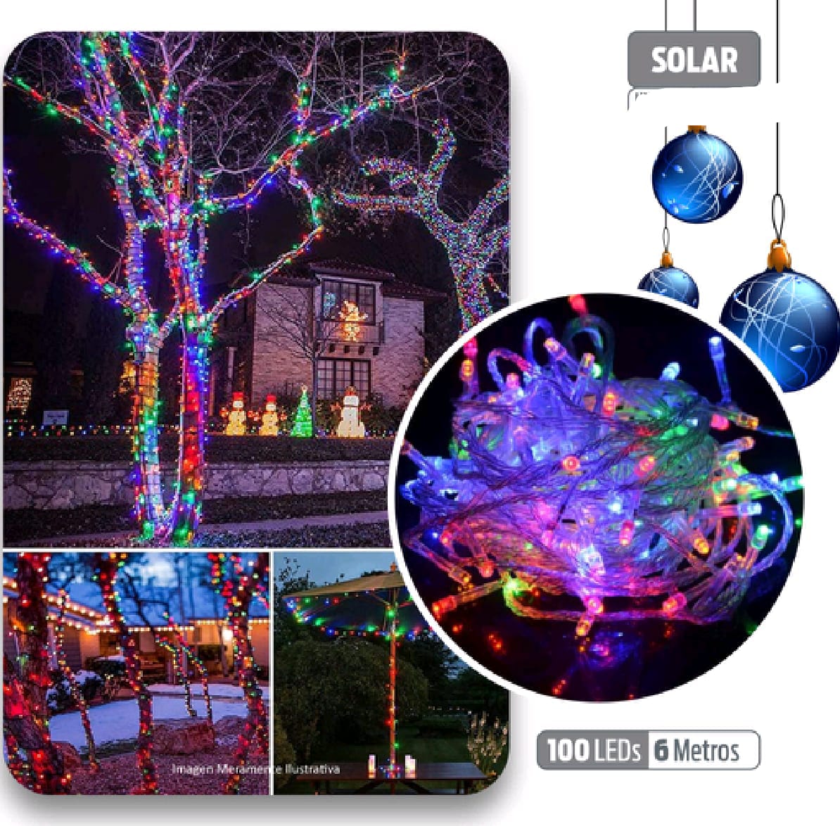 PROMO: LED SOLAR DE NAVIDAD