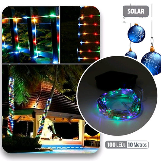 PROMO: LED CON PLACA SOLAR PARA NAVIDAD